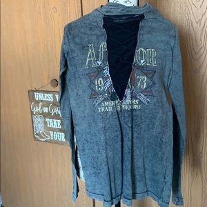 Women’s Affliction Long Sleeved Tee